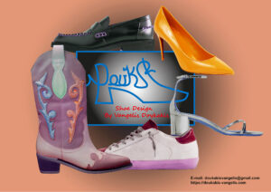 shoe design by vangelis doukakis